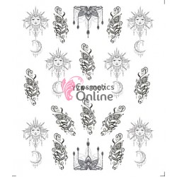 Stickere cu Apa pentru unghii cod YZW 3007